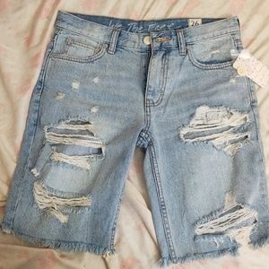 Free people vintage Boyfriend Shorts